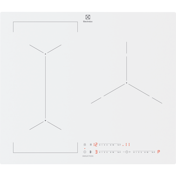Electrolux - Placa de indução - EIV63342CW