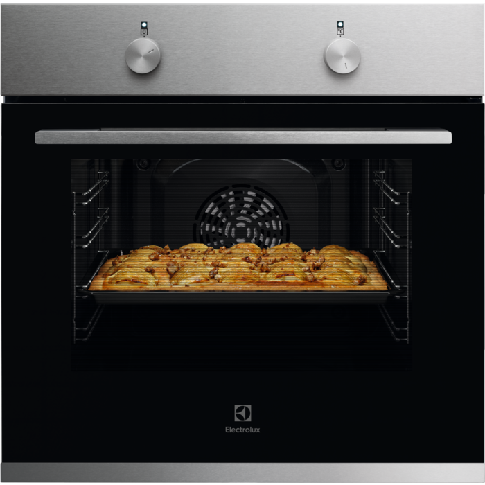 Forno multifunções Série 300 Convection com Aqua Clean com esmalte