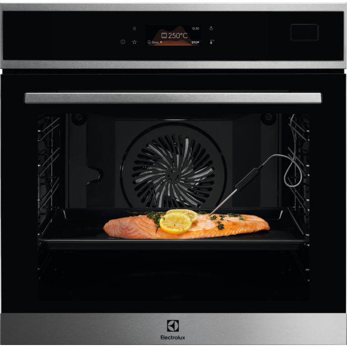 Forno a vapor Série 800 SteamBoost com limpeza com vapor