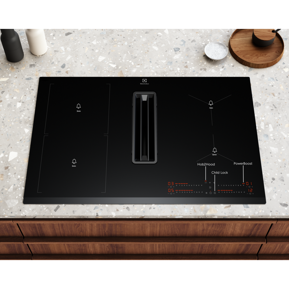 Electrolux - Combinado-Hob Hood - KCC83443