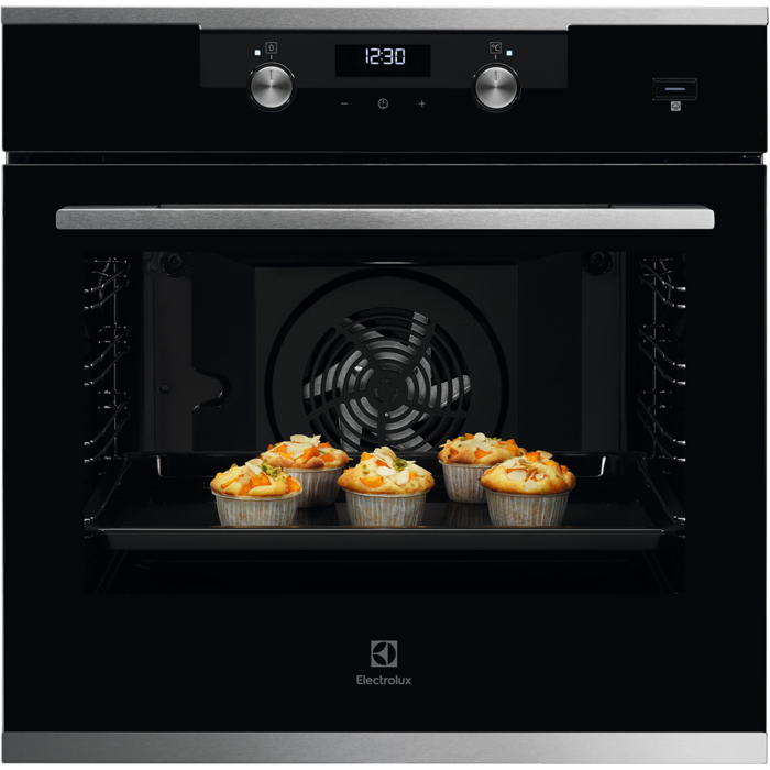 Forno Série 600 SteamBake com Aqua Clean com esmalte